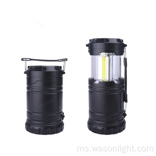 2019 Versi Baru Top Magnet dan Hook Kawasan Survival Luar LED Camping Tent Light dengan Lampu Suluh Bawah untuk Badai Kecemasan